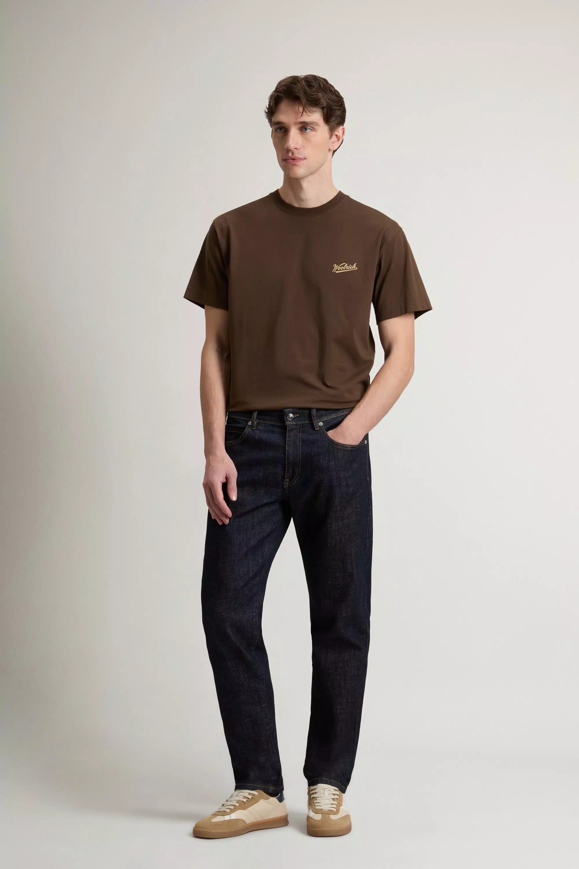 Stretch Denim Jeans - Medium Indigo