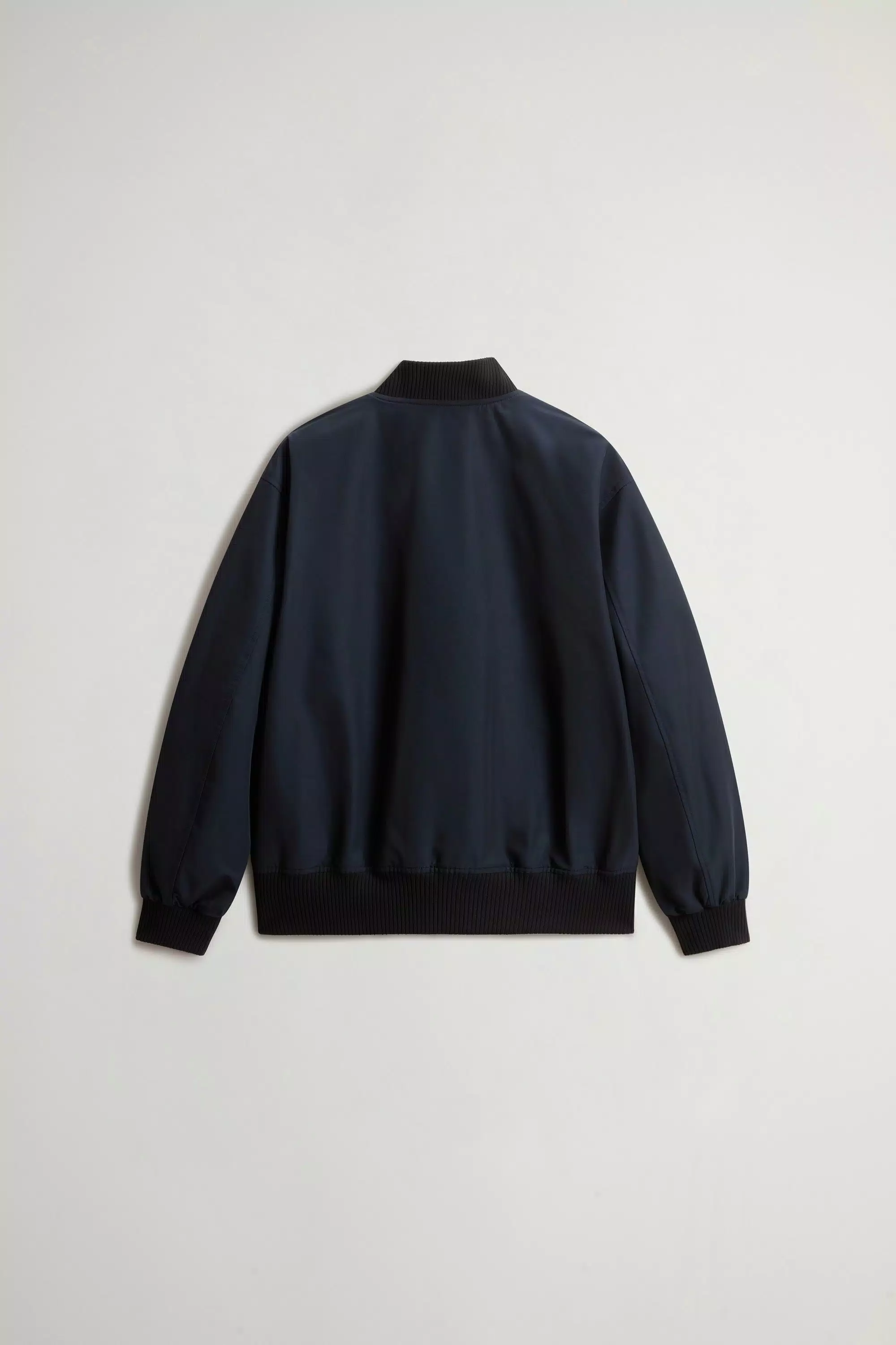 Boys’ Bomber Jacket in Light Ramar - Melton Blue