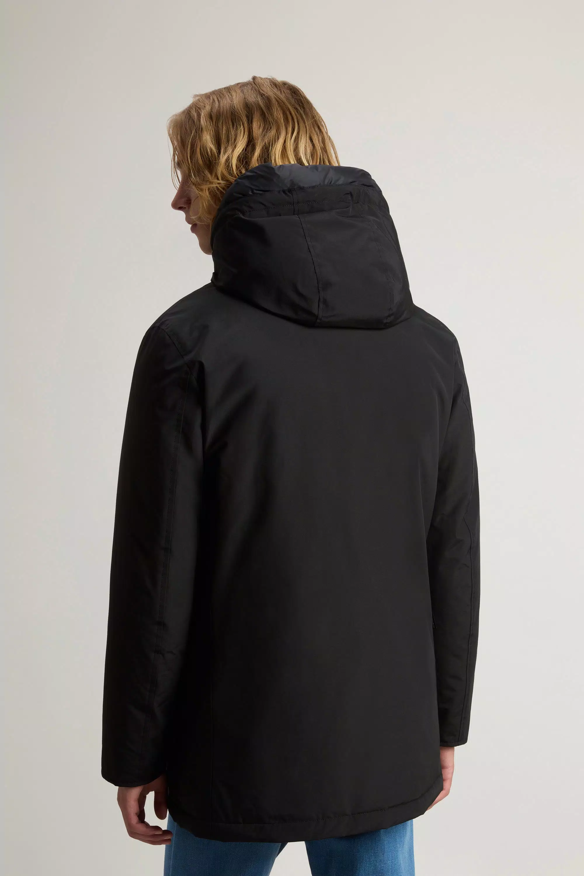 Arctic Parka in Ramar Cloth - Black