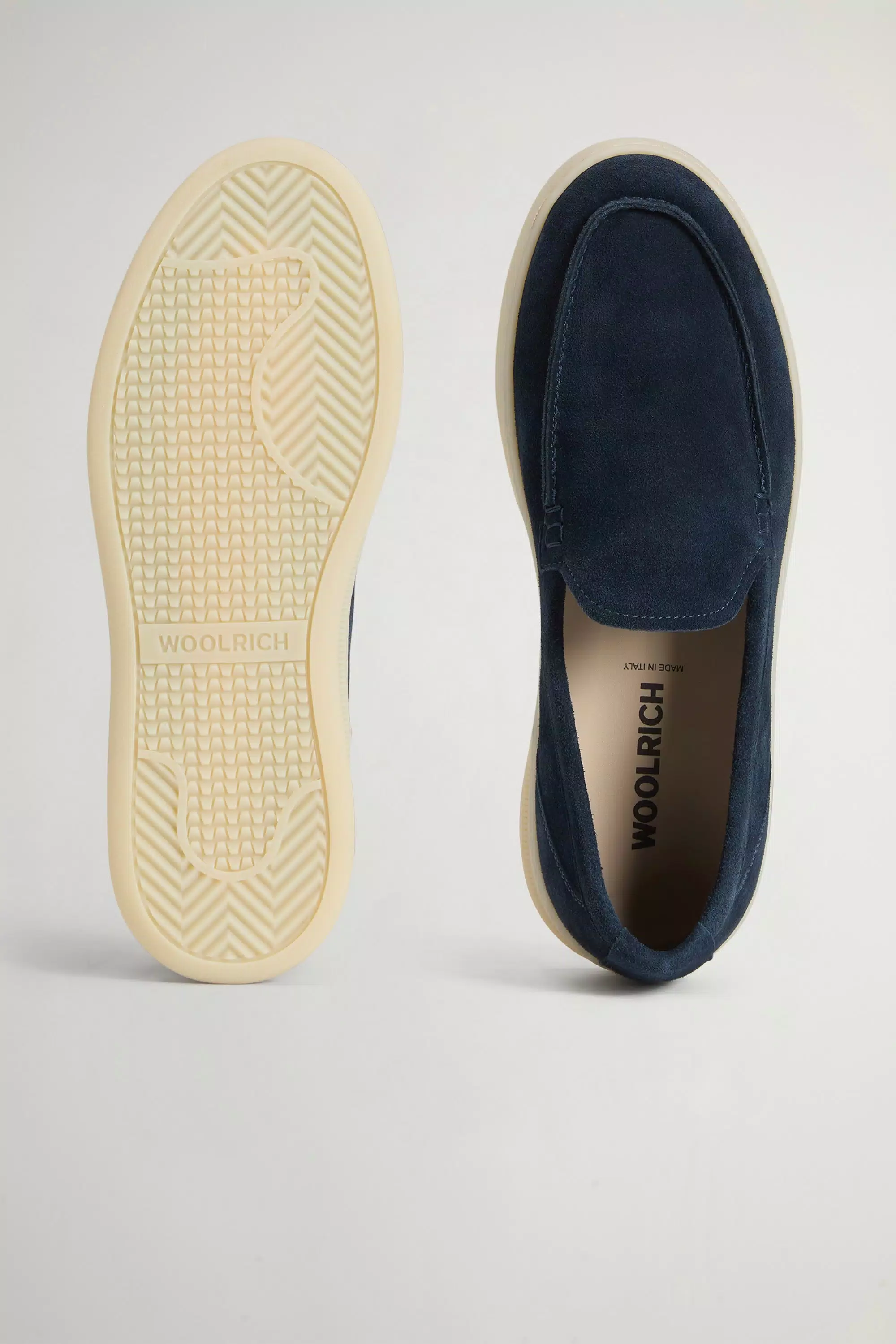 Suede Loafers - Blue