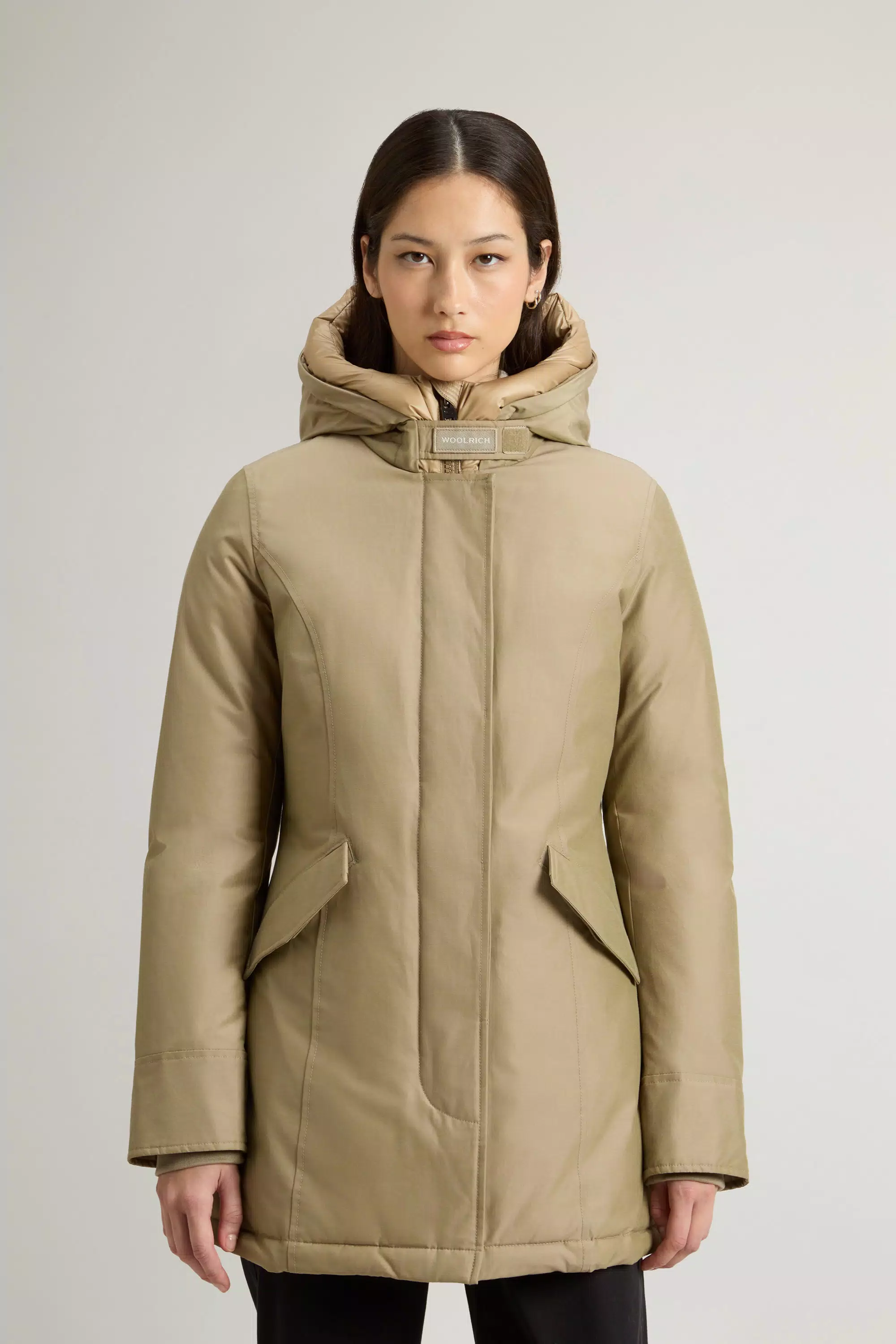 Arctic Parka in Ramar Cloth - Cornstalk Two Tone