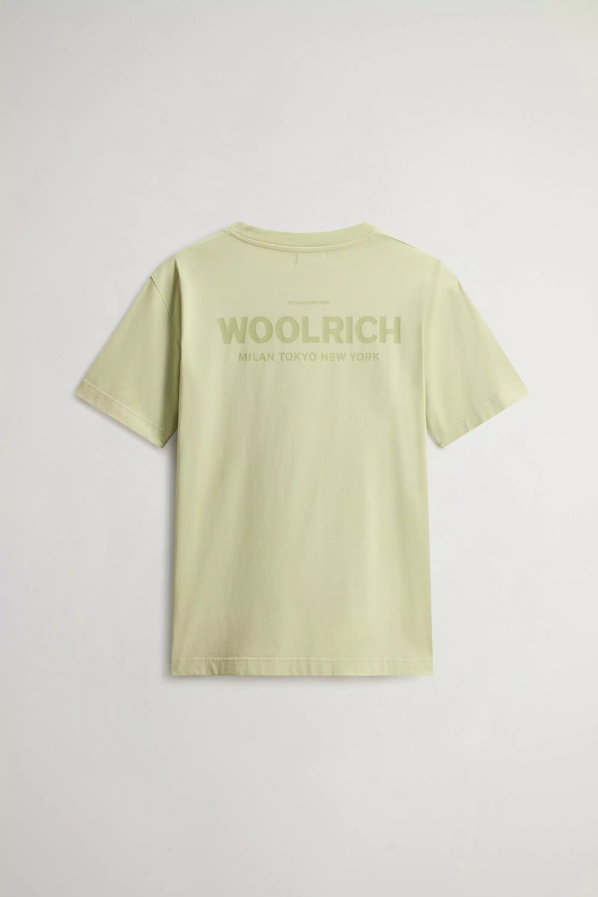 T-Shirt in Pure Cotton with Logo - Lint