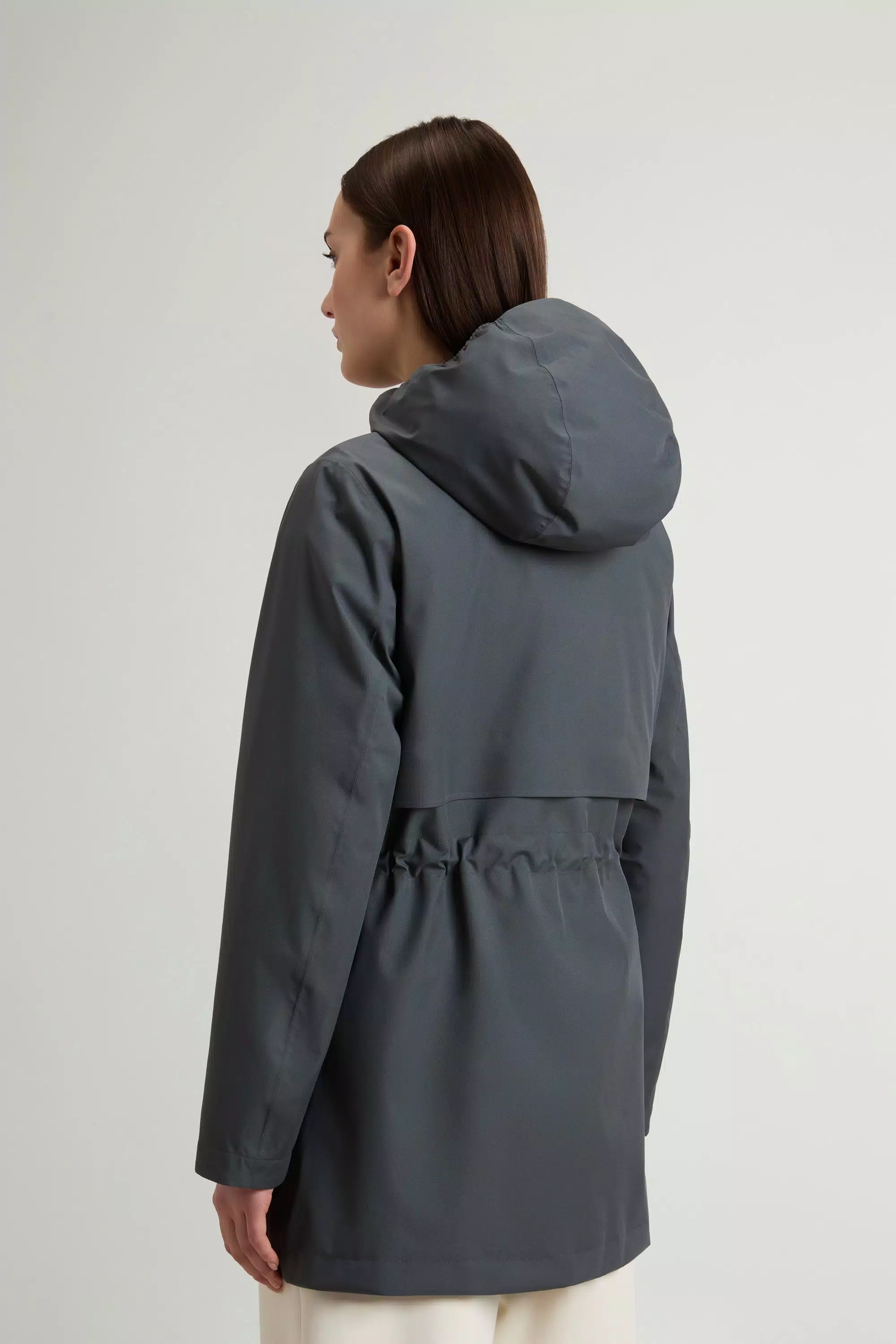 3-in-1 Parka in Light Stretch Fabric - Forest Veil