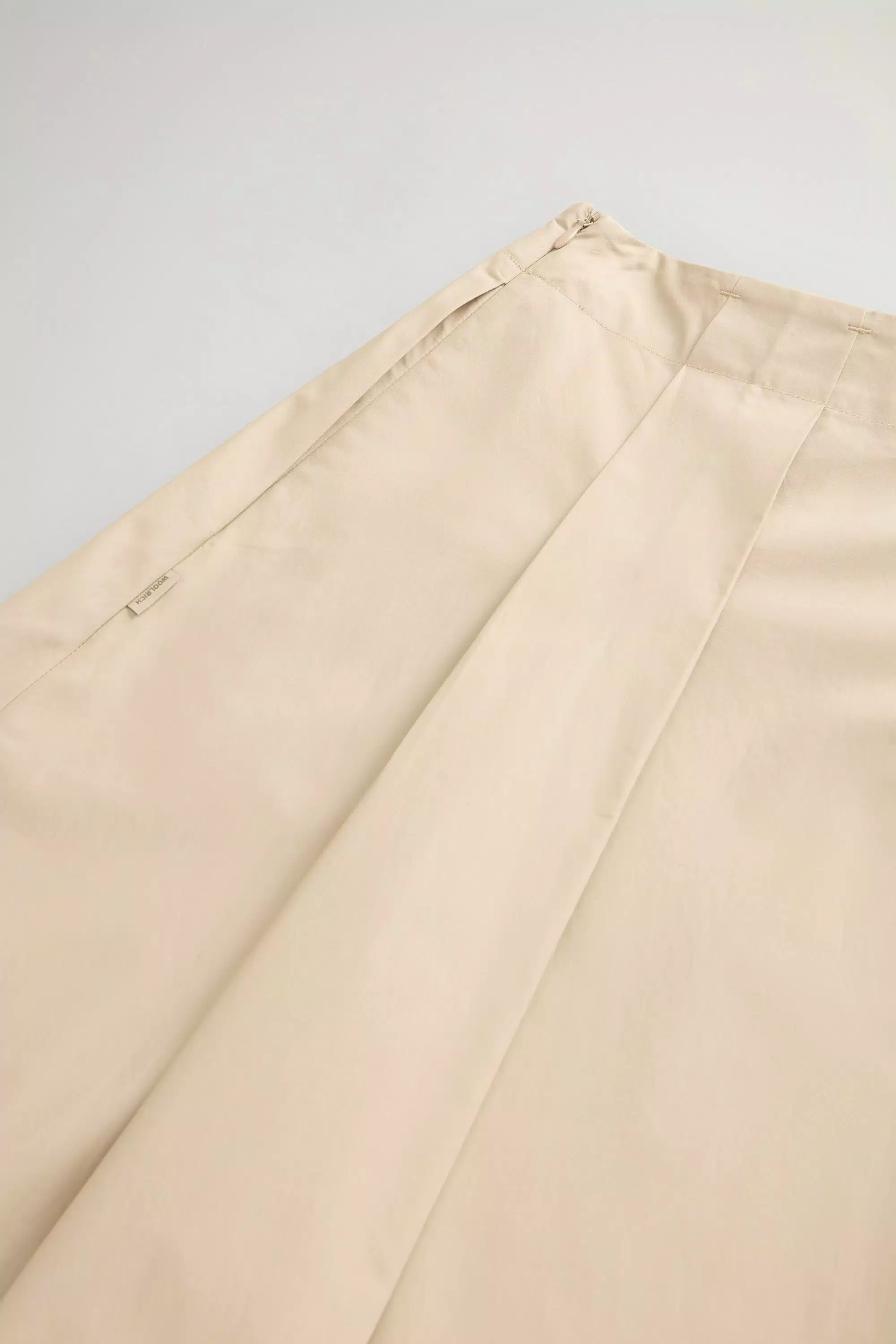 Pure Cotton Poplin Skirt - White Pepper