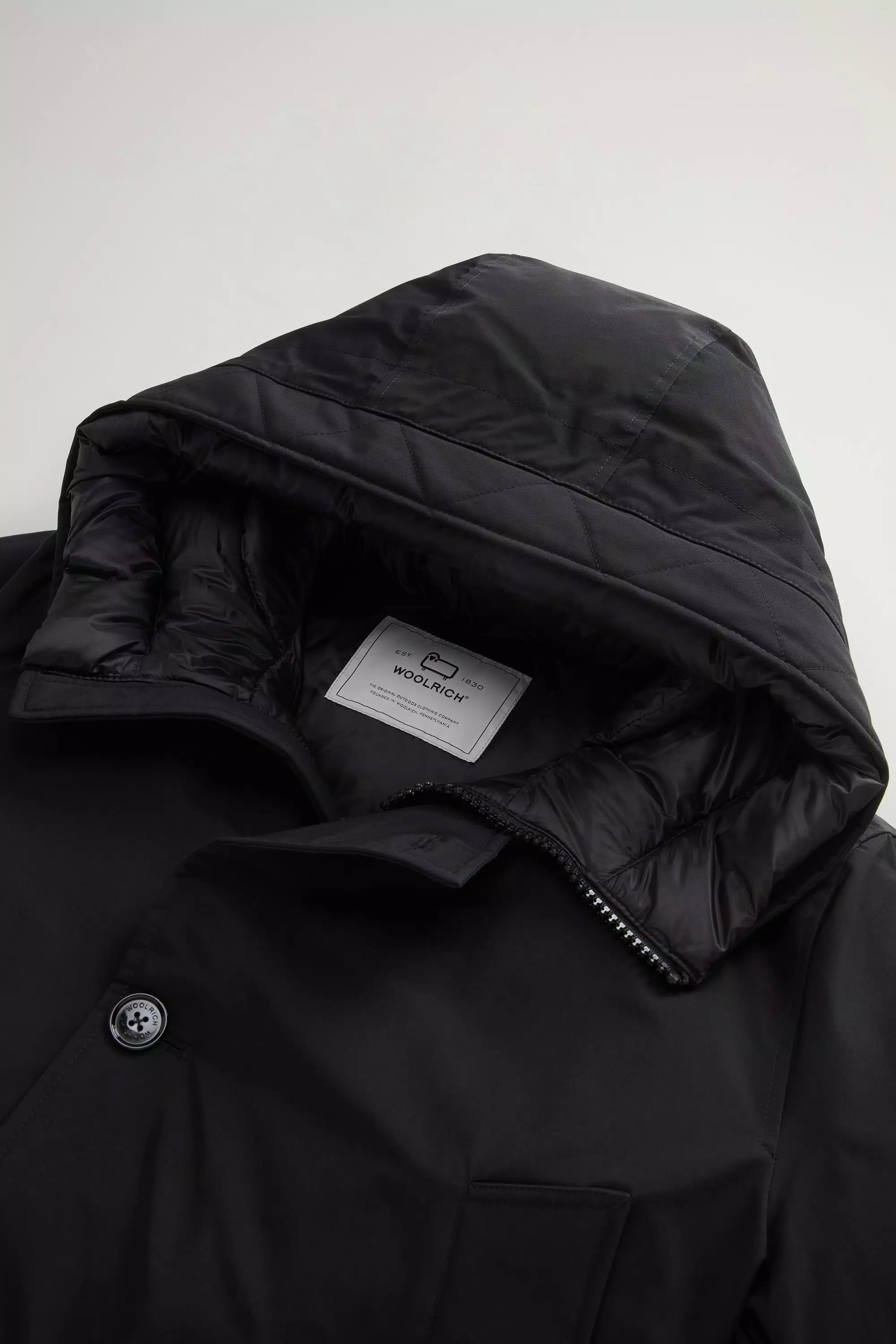 Arctic Anorak in Ramar Cloth - Black