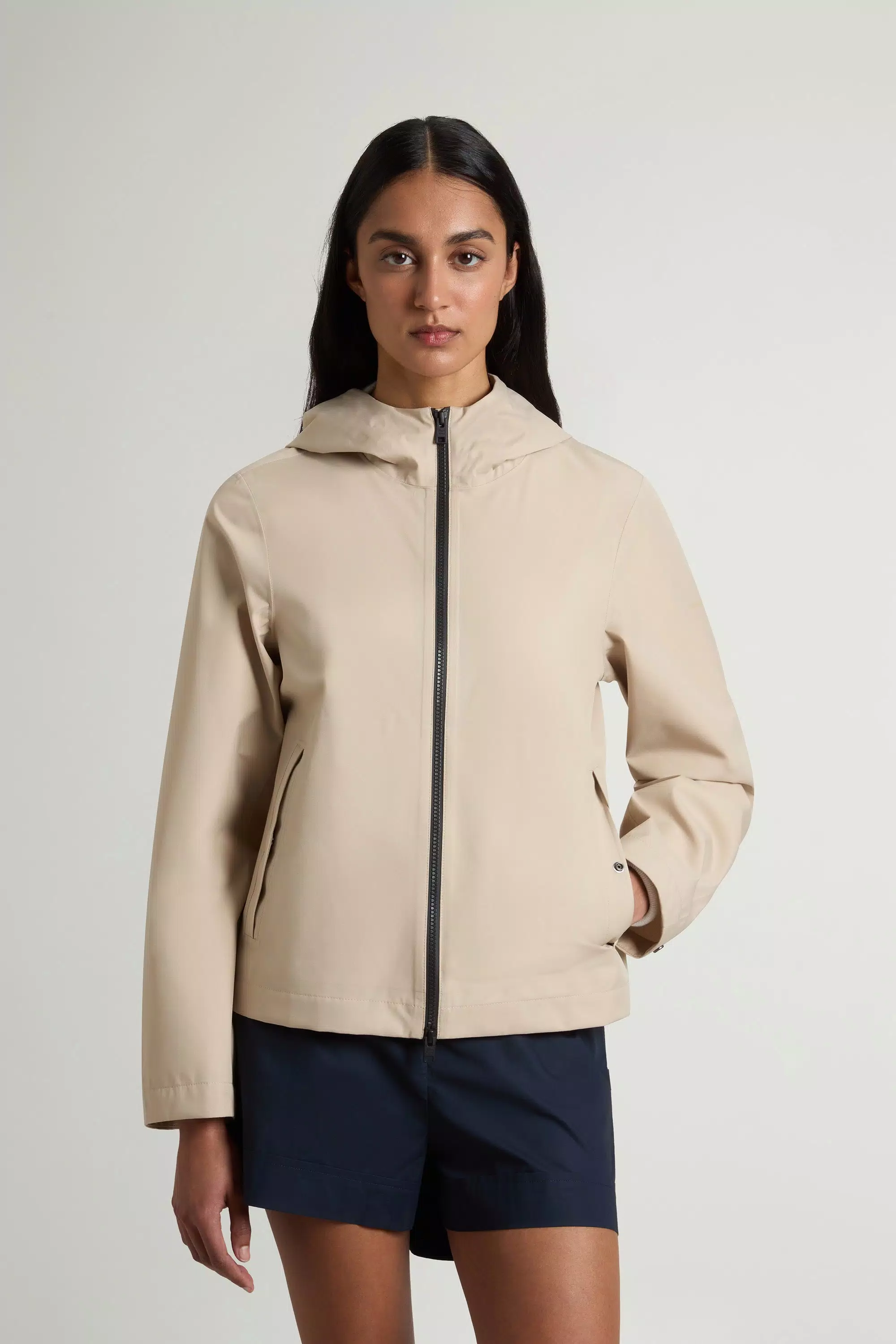 Light Stretch Jacket - White Pepper