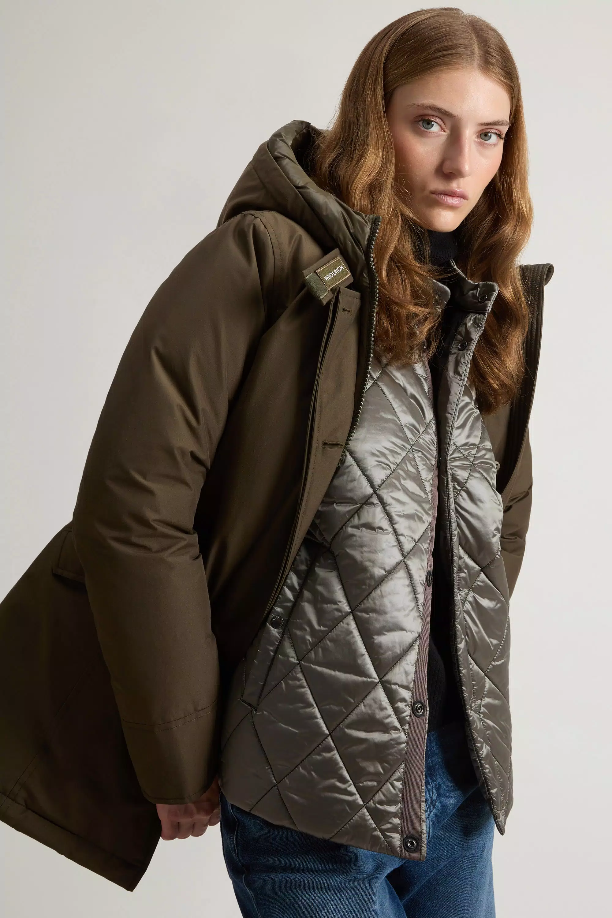 Arctic Parka in Ramar Cloth - Dark Green