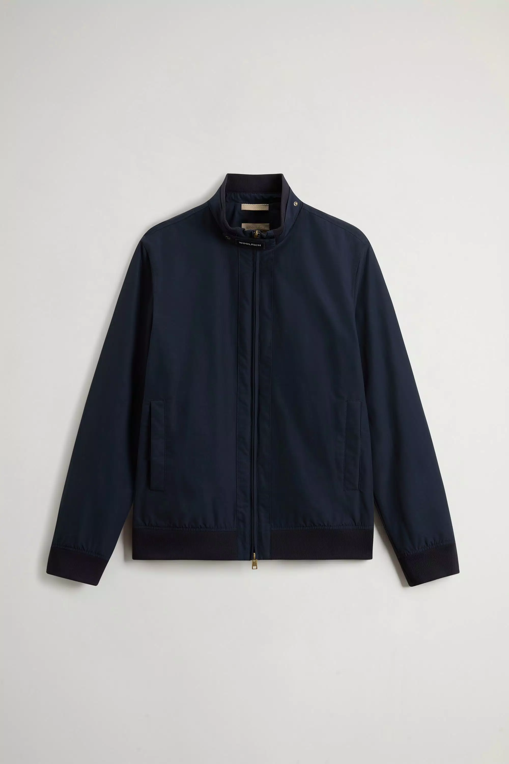 Lewis Bomber Jacket in Light Ramar - Melton Blue
