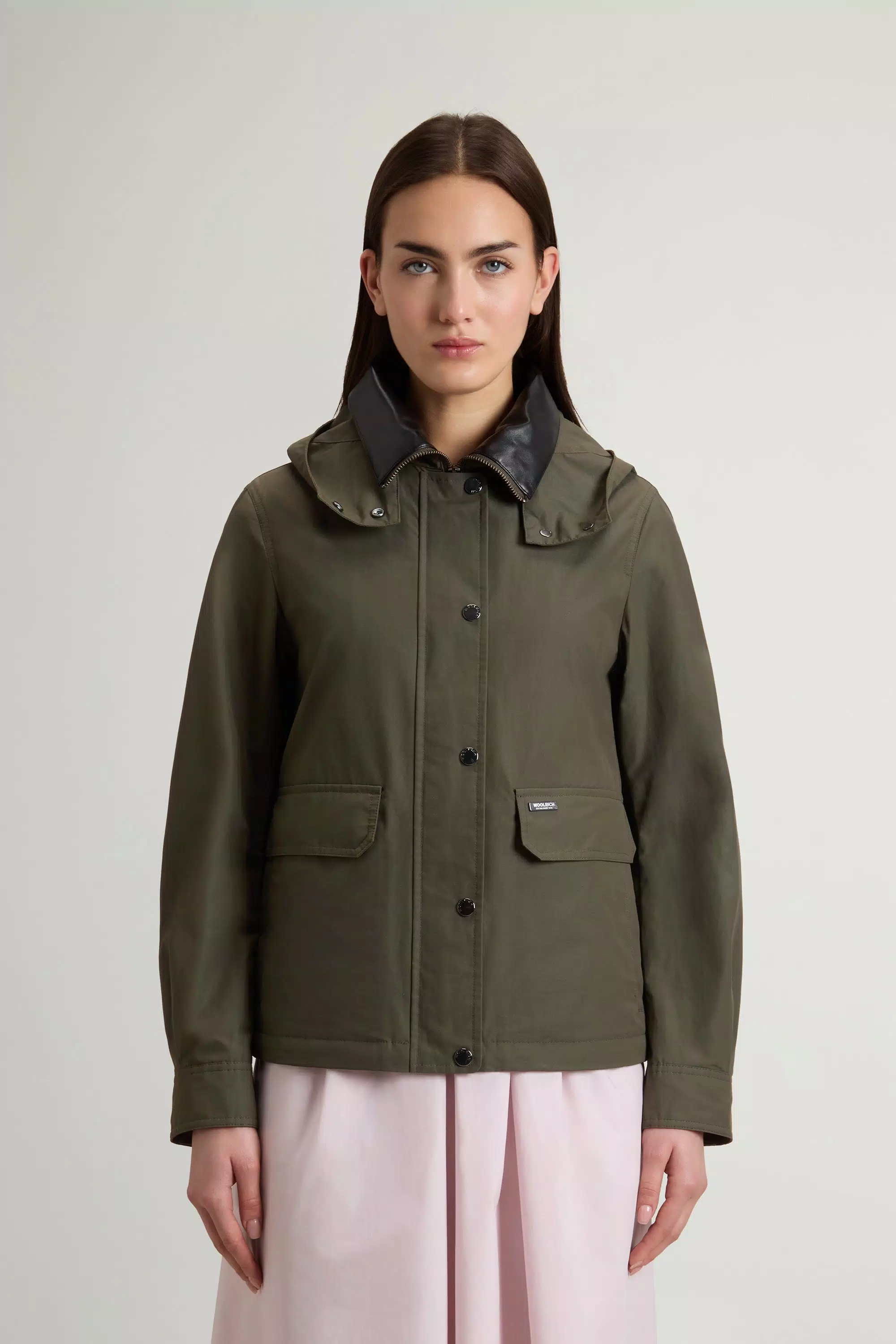Dundee Jacket in Superwax Cotton - Waxed Dark Green