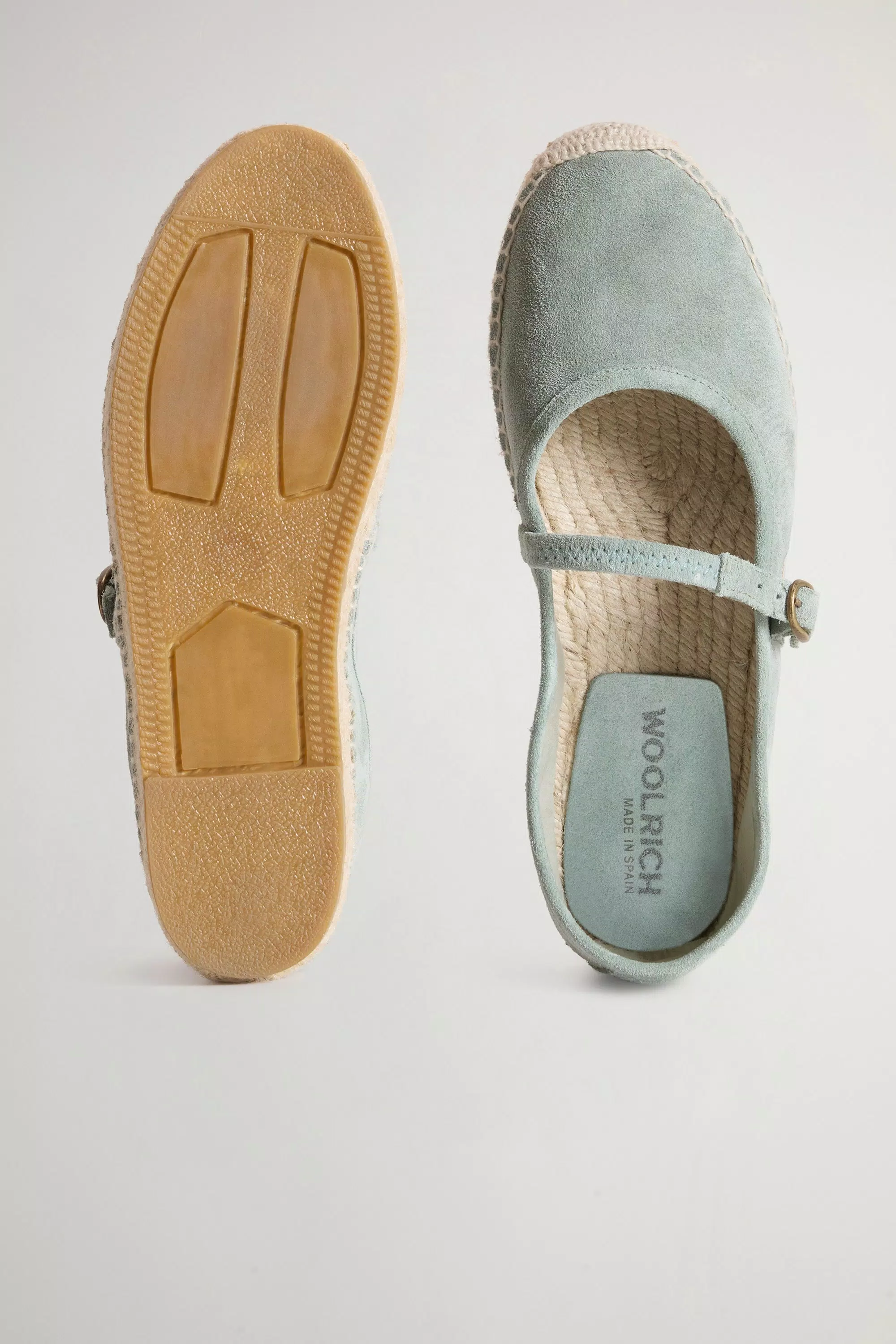 Candela Espadrilles in Suede - Acquamarine