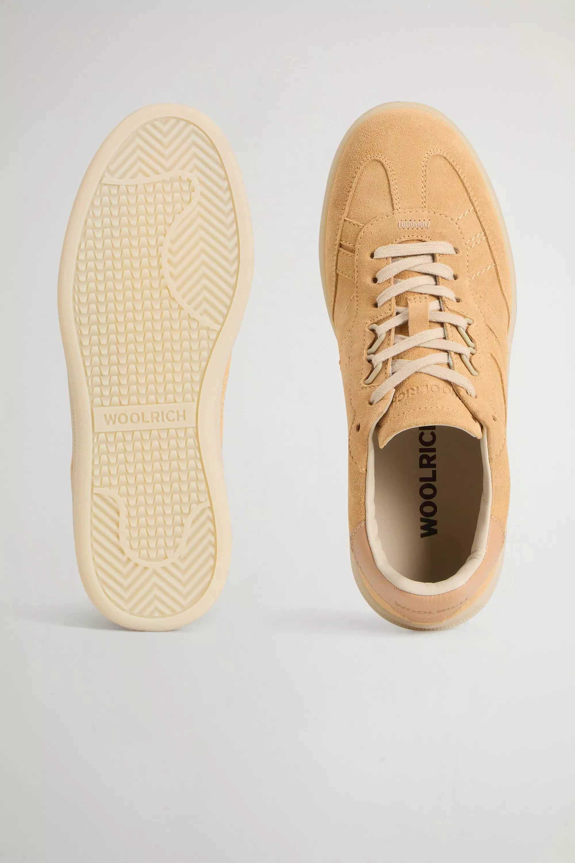 Doubleu Tennis Sneakers in Suede - Ocra