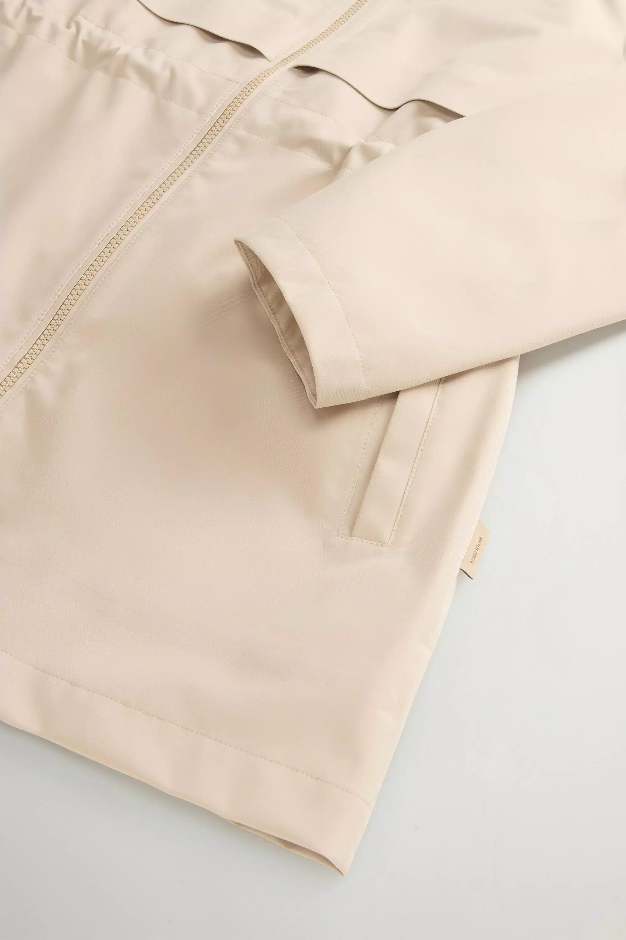 3-in-1 Parka in Light Stretch Fabric - White Pepper