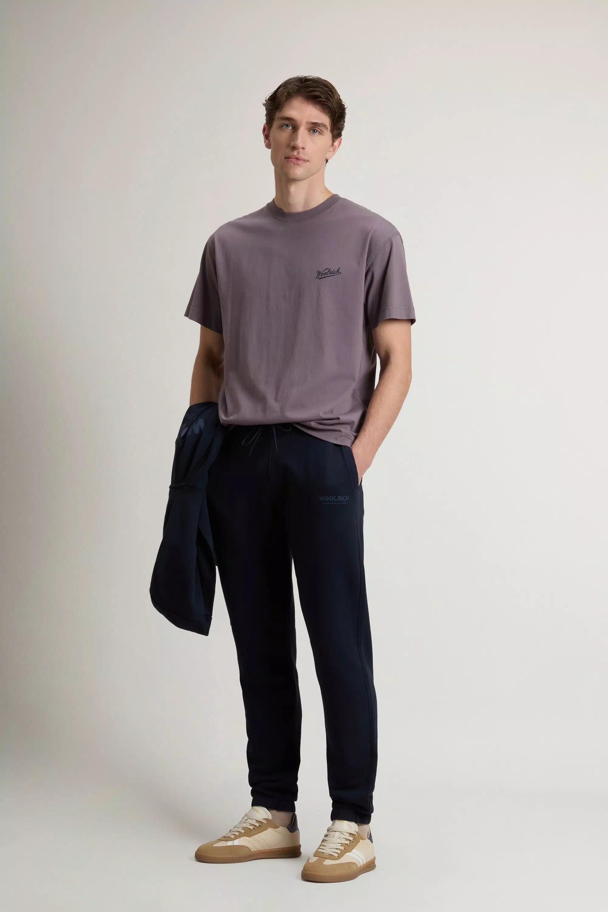 T-Shirt in Pure Cotton with Logo - Shark