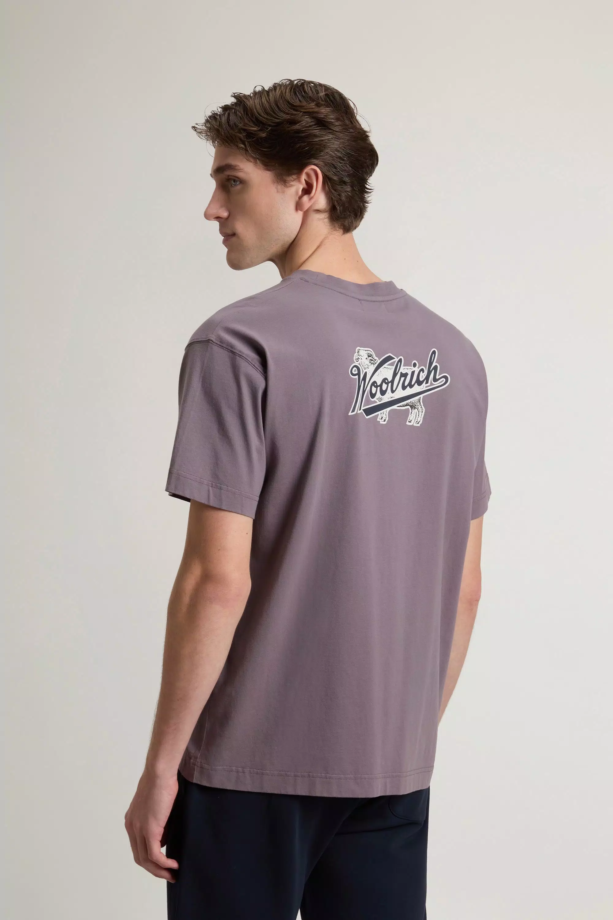 T-Shirt in Pure Cotton with Logo - Shark