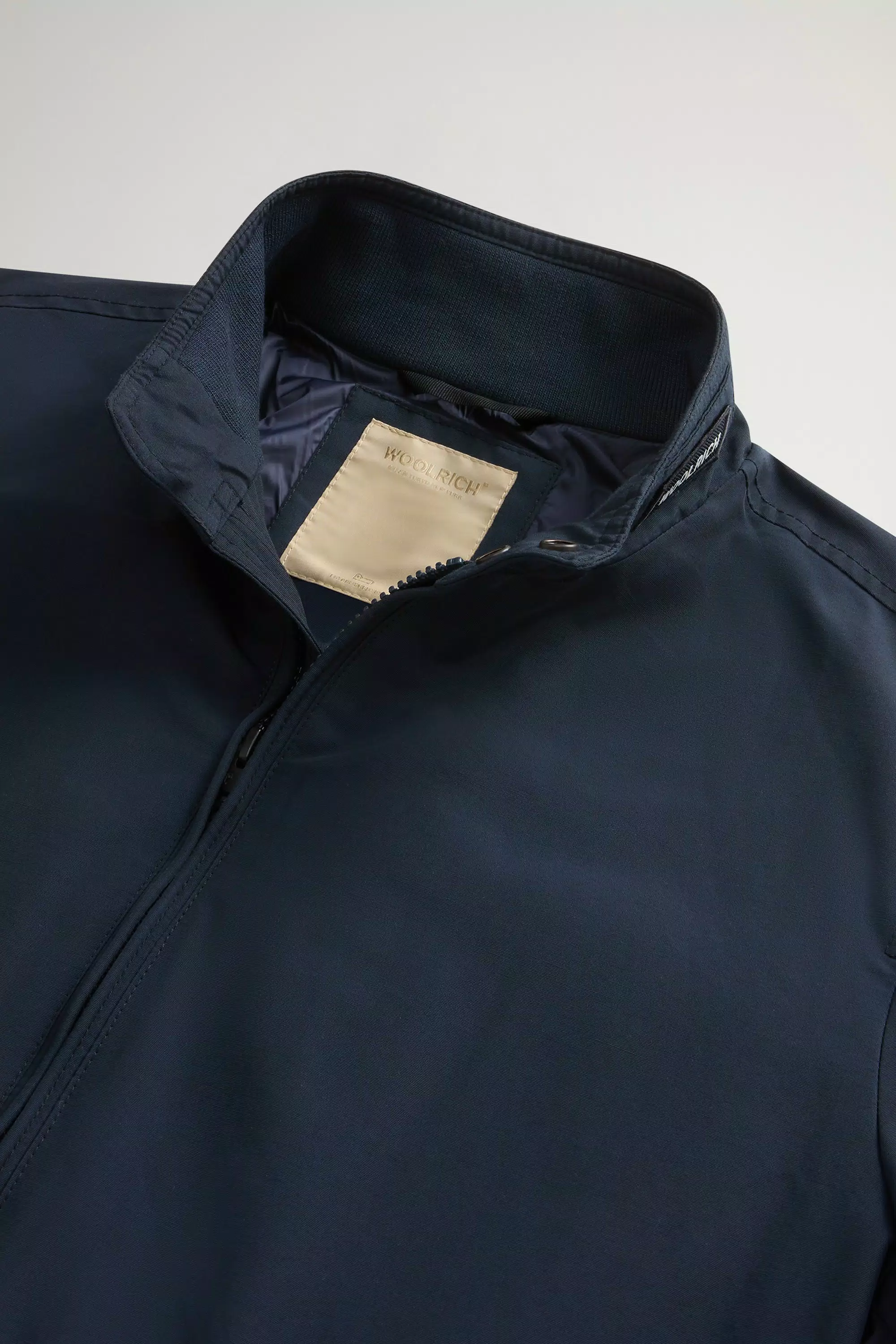 Cruiser Bomber Jacket in Light Ramar - Melton Blue