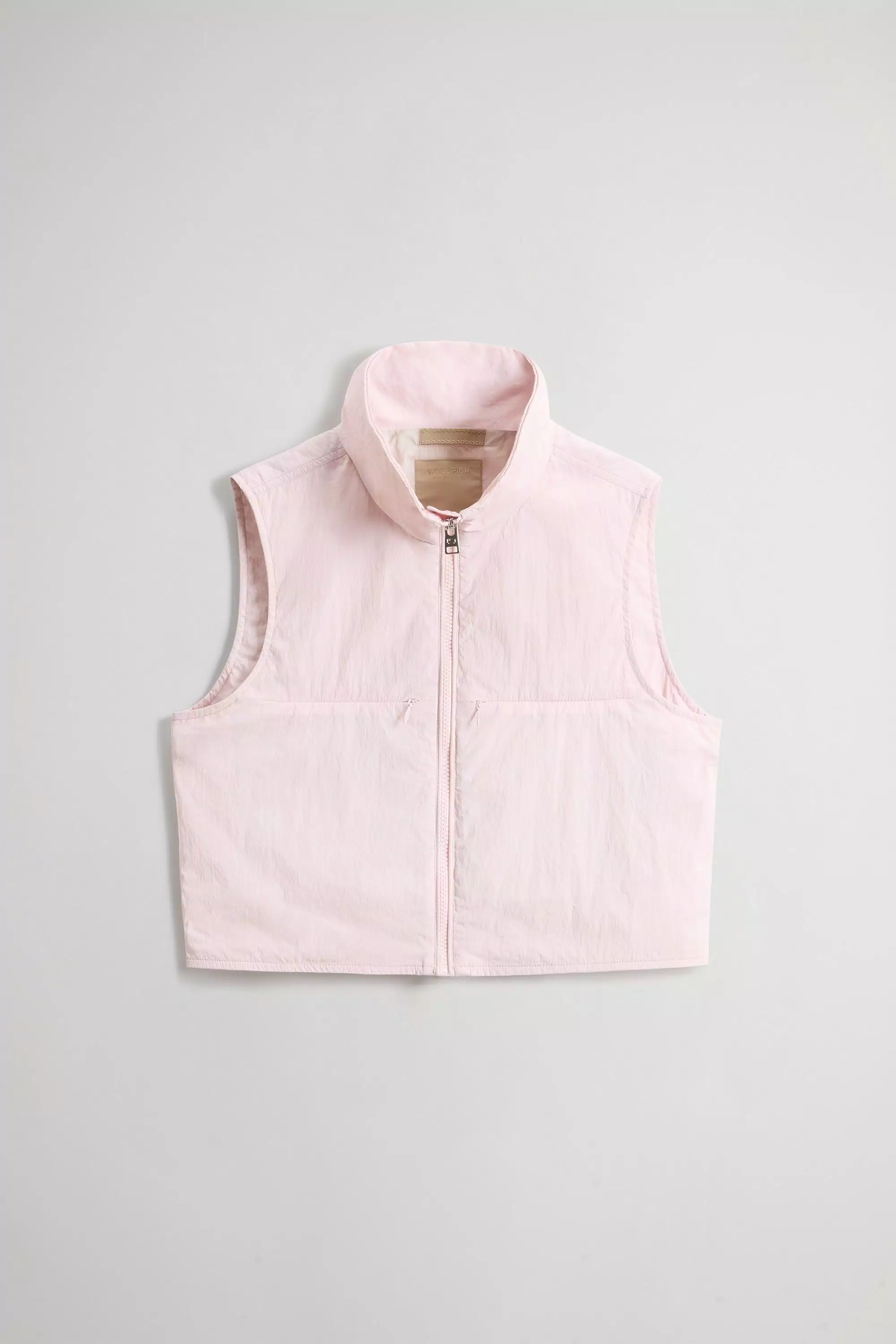 Vest in Nylon - Pale Lilac