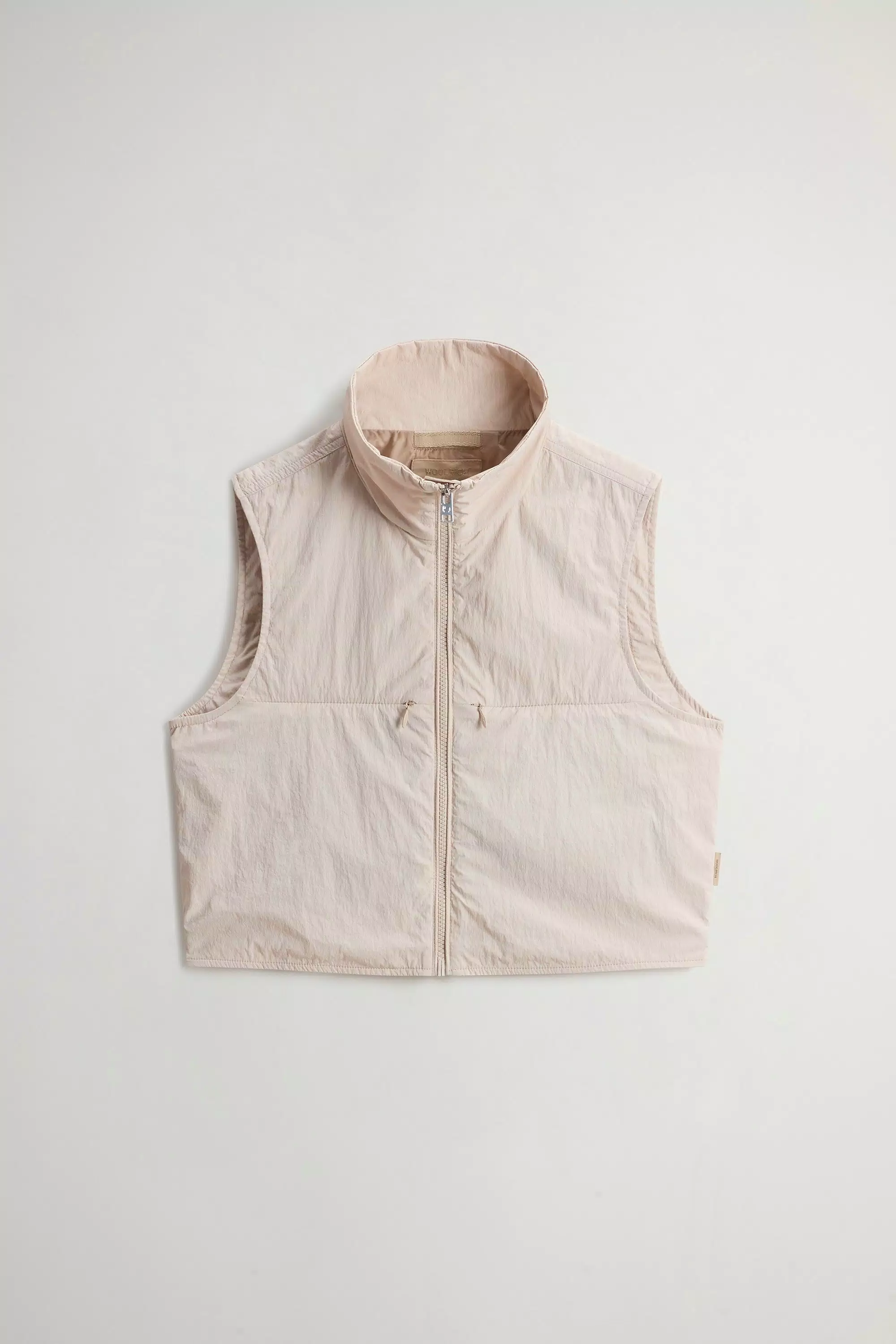 Vest in Nylon - Light Oak
