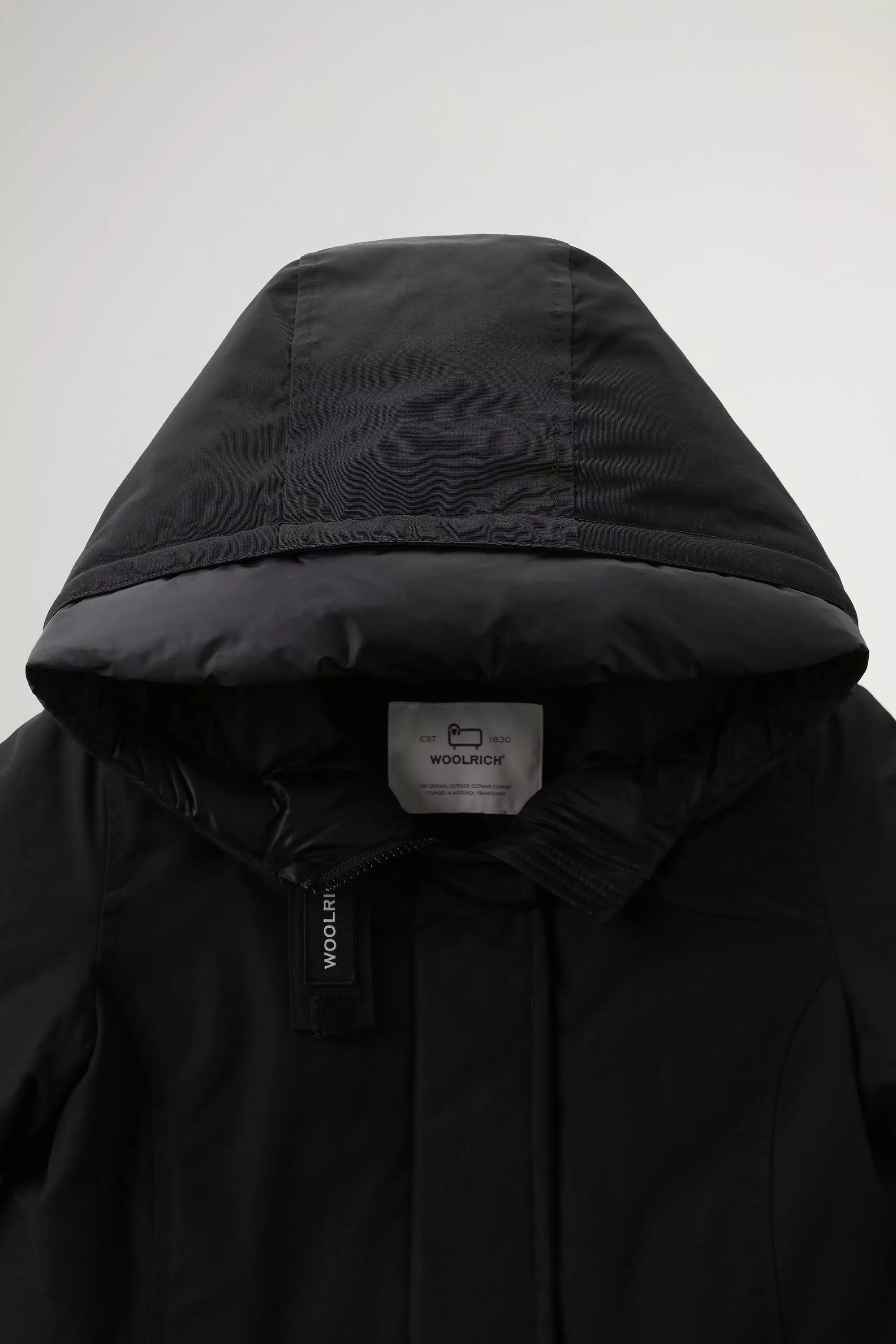 Girls' Arctic Parka Cloth in Ramar - Black