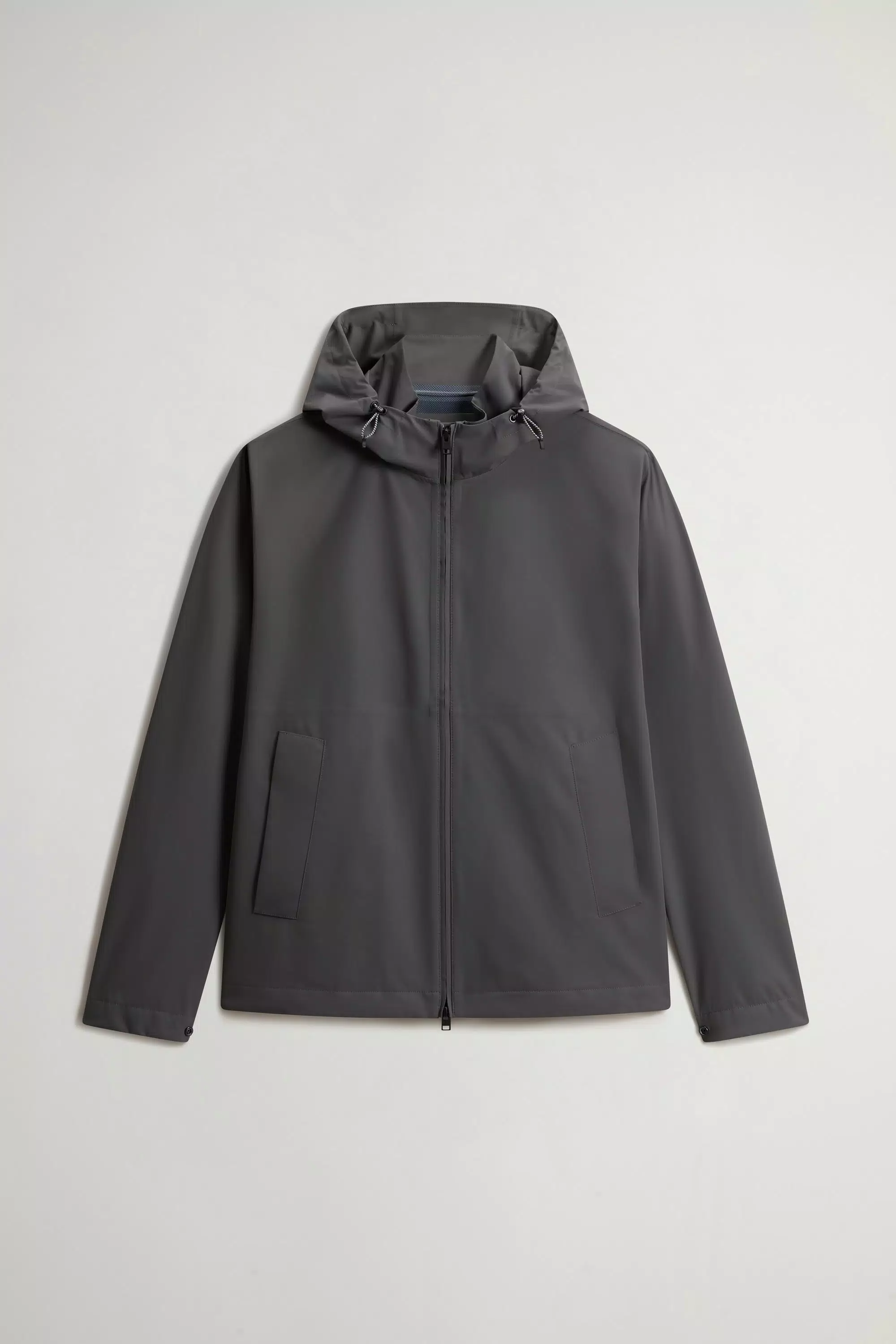 Pacific Jacket in Two-Layered Fabric - Grey Shadow