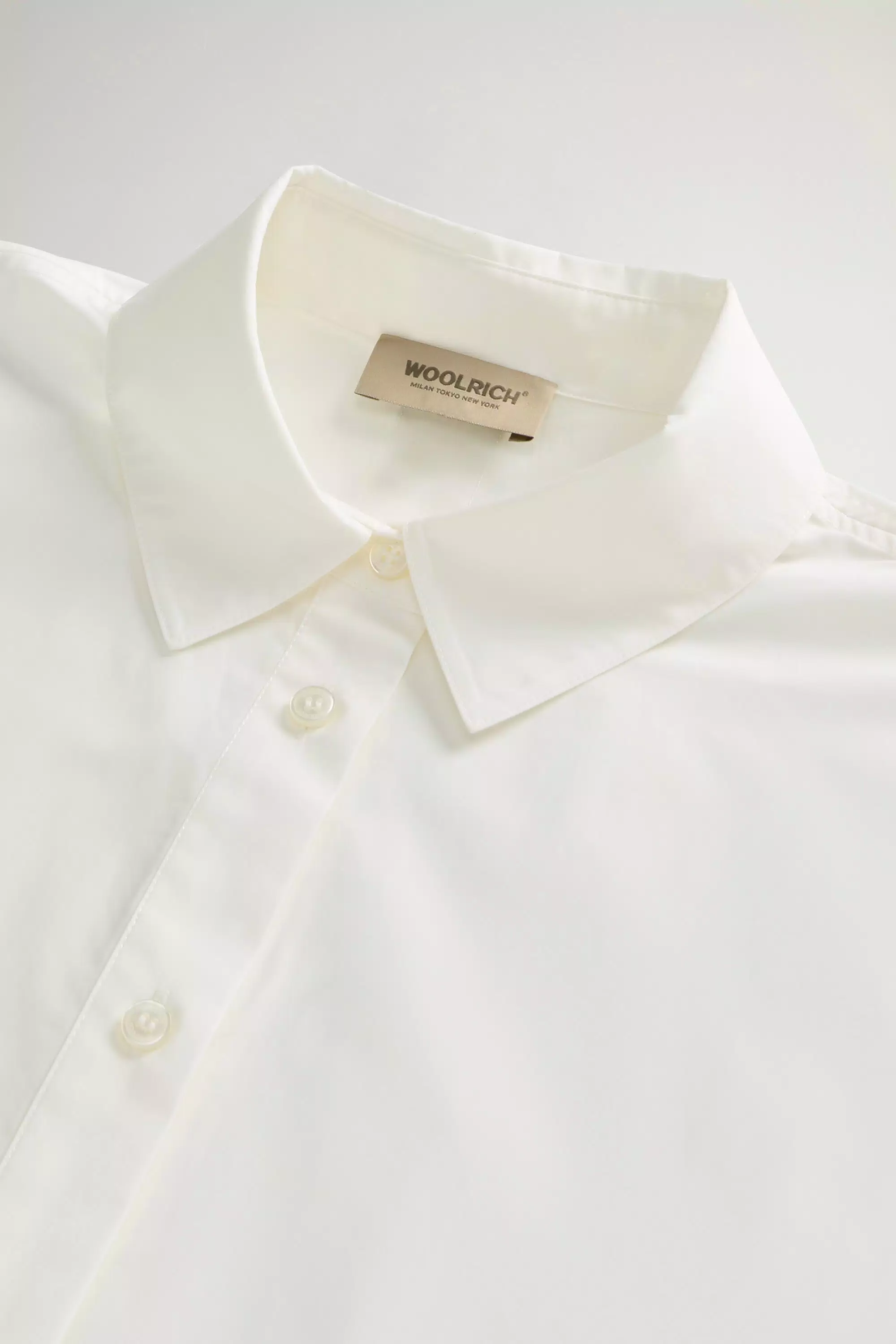 Pure Cotton Poplin Blouse - Arctic White