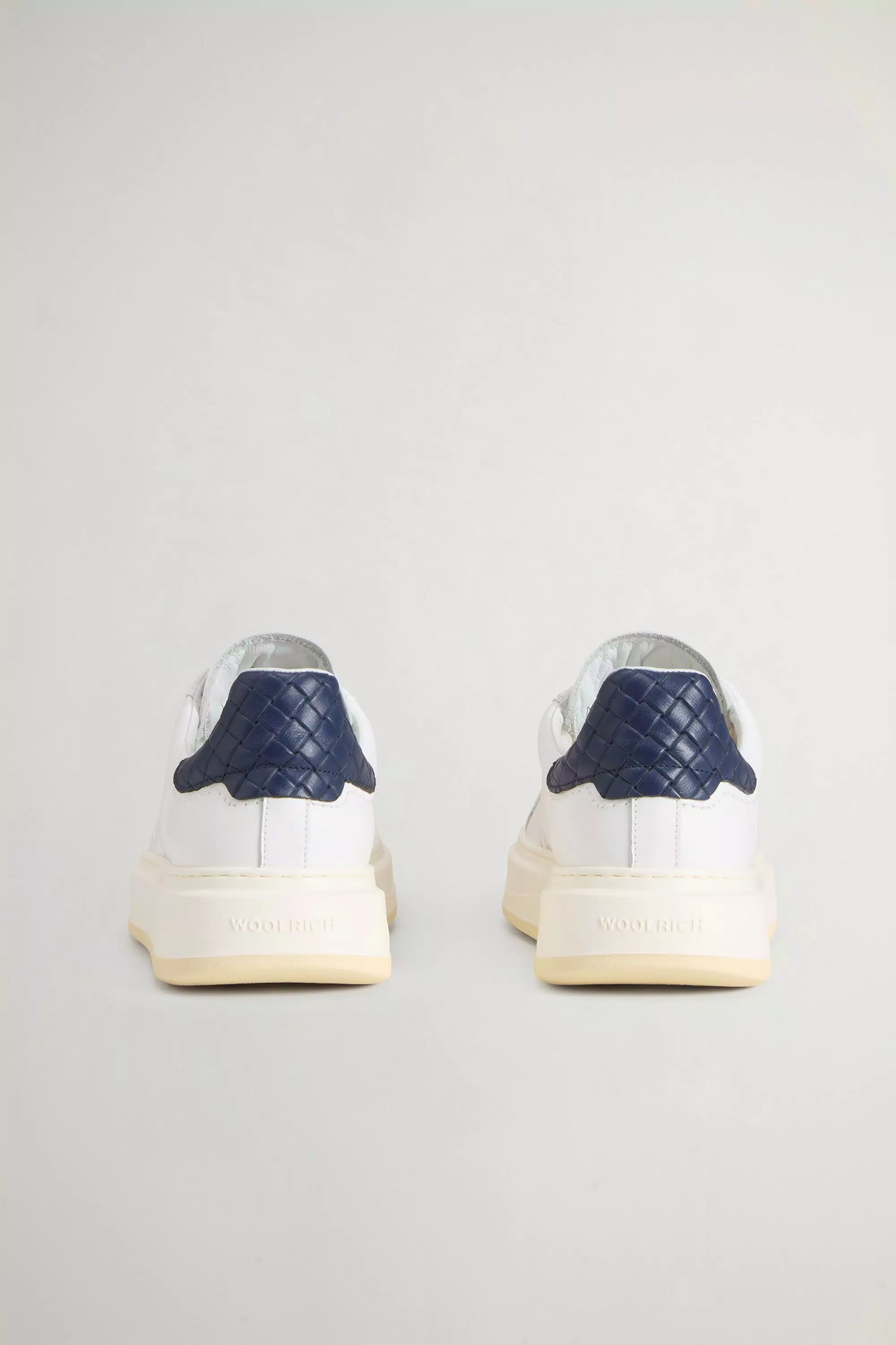 Arrow Sneakers in Calfskin - White Blue