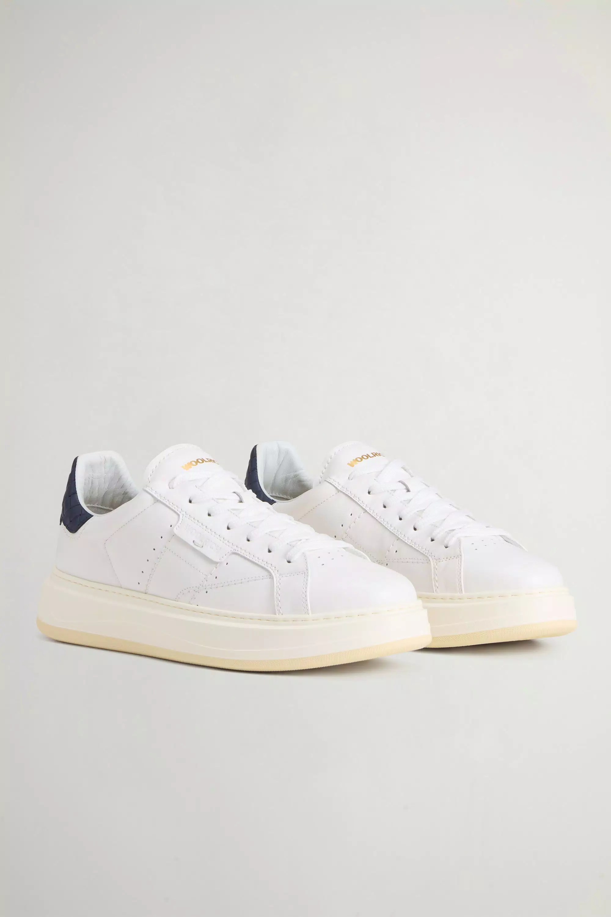 Arrow Sneakers in Calfskin - White Blue