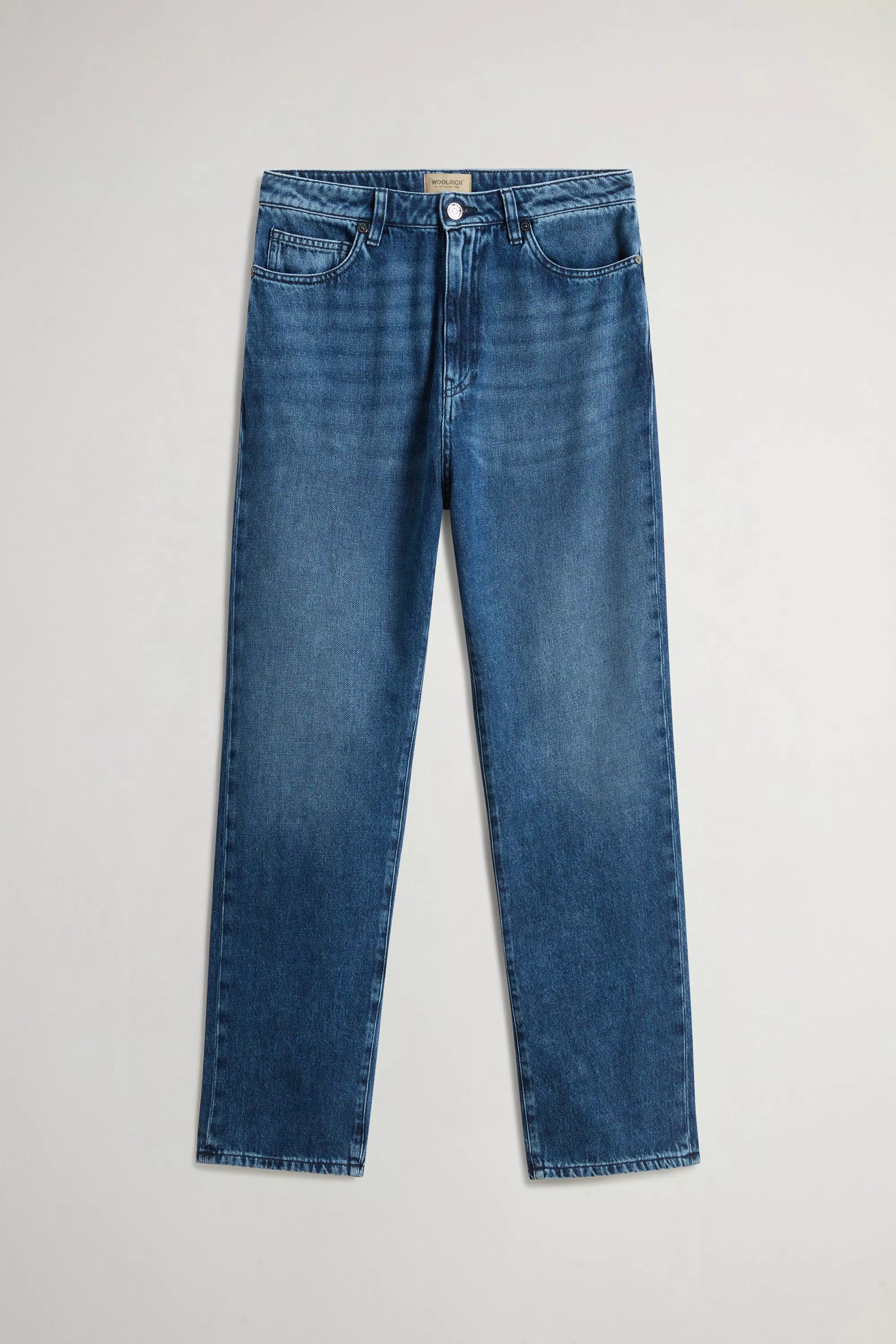 Pants in Pure Cotton Denim - Melton Blue