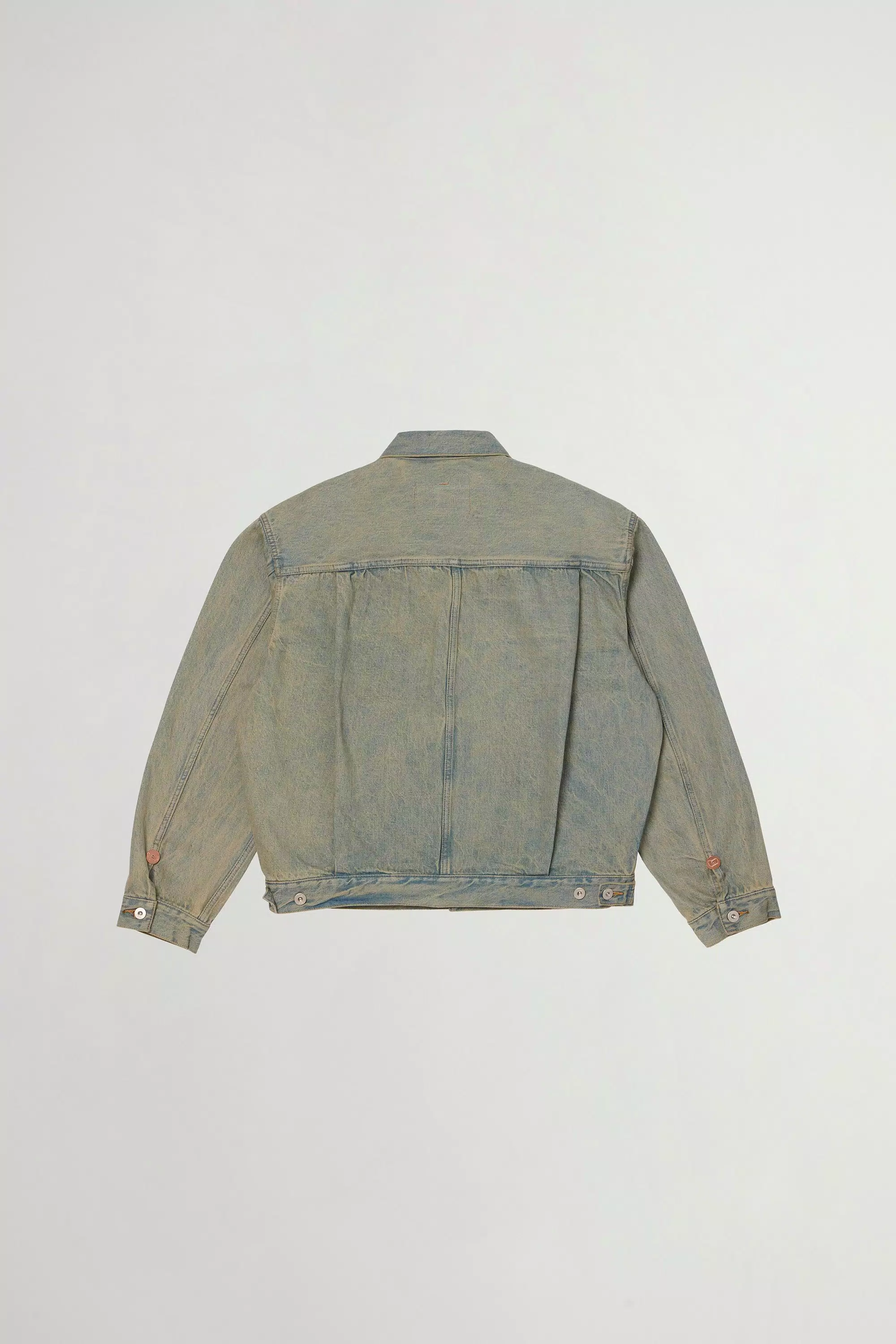 Jacket in Pure Cotton Denim - Light Blue