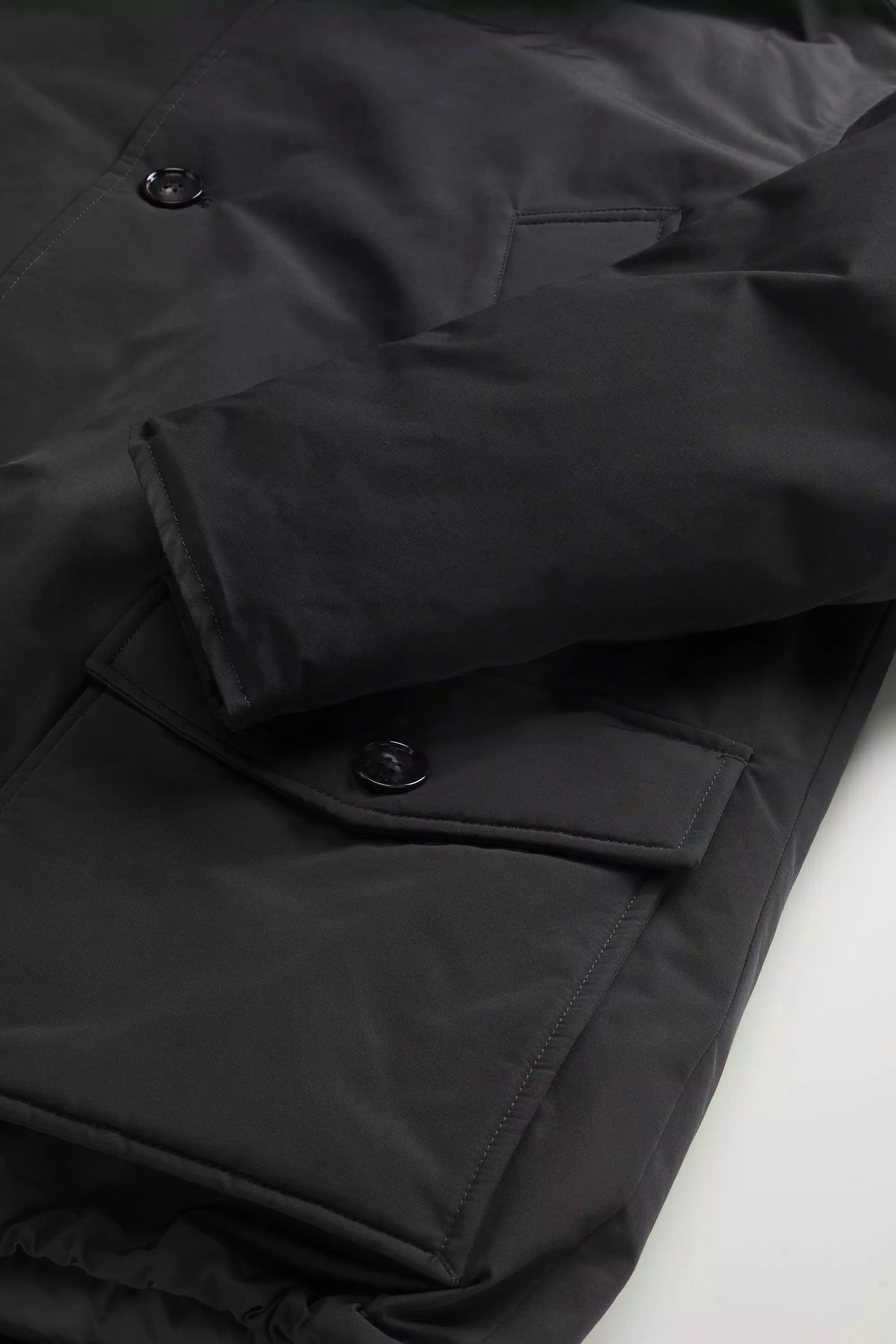 Arctic Anorak in Ramar Cloth - Black