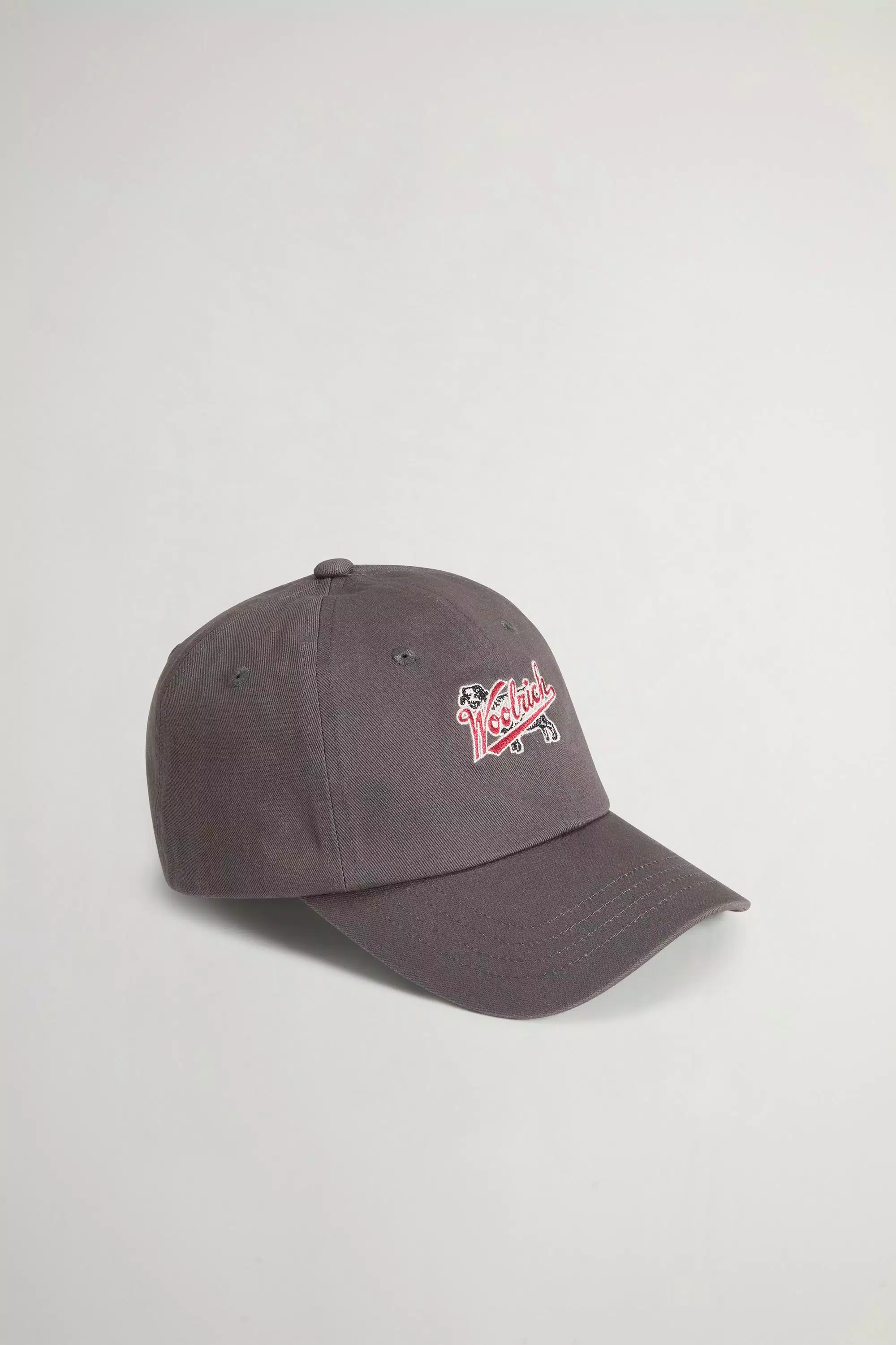 Baseball Cap in Pure Cotton Twill - Grey Shadow
