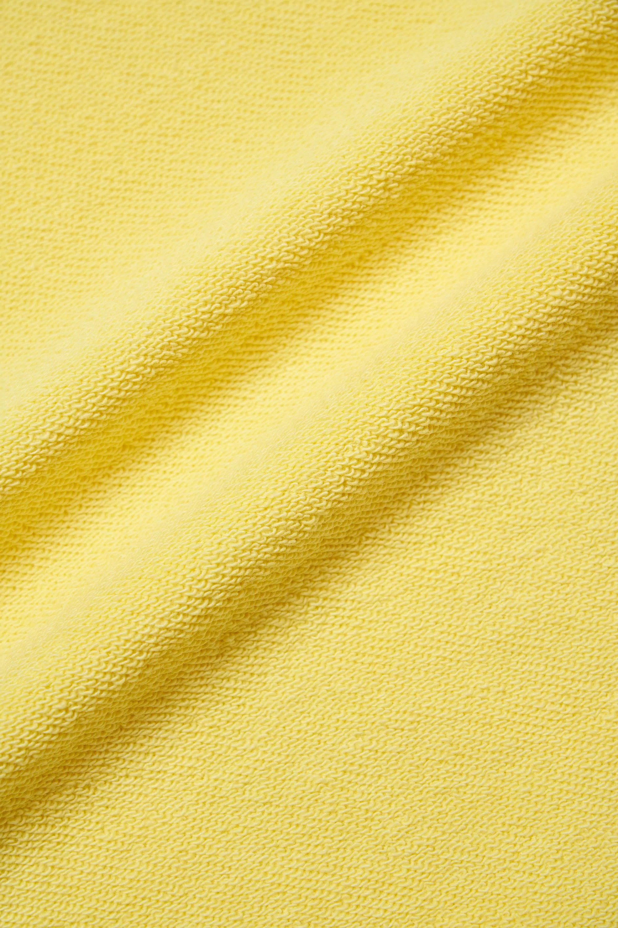 Sheep Crewneck Sweatshirt in Pure Cotton - Yellow