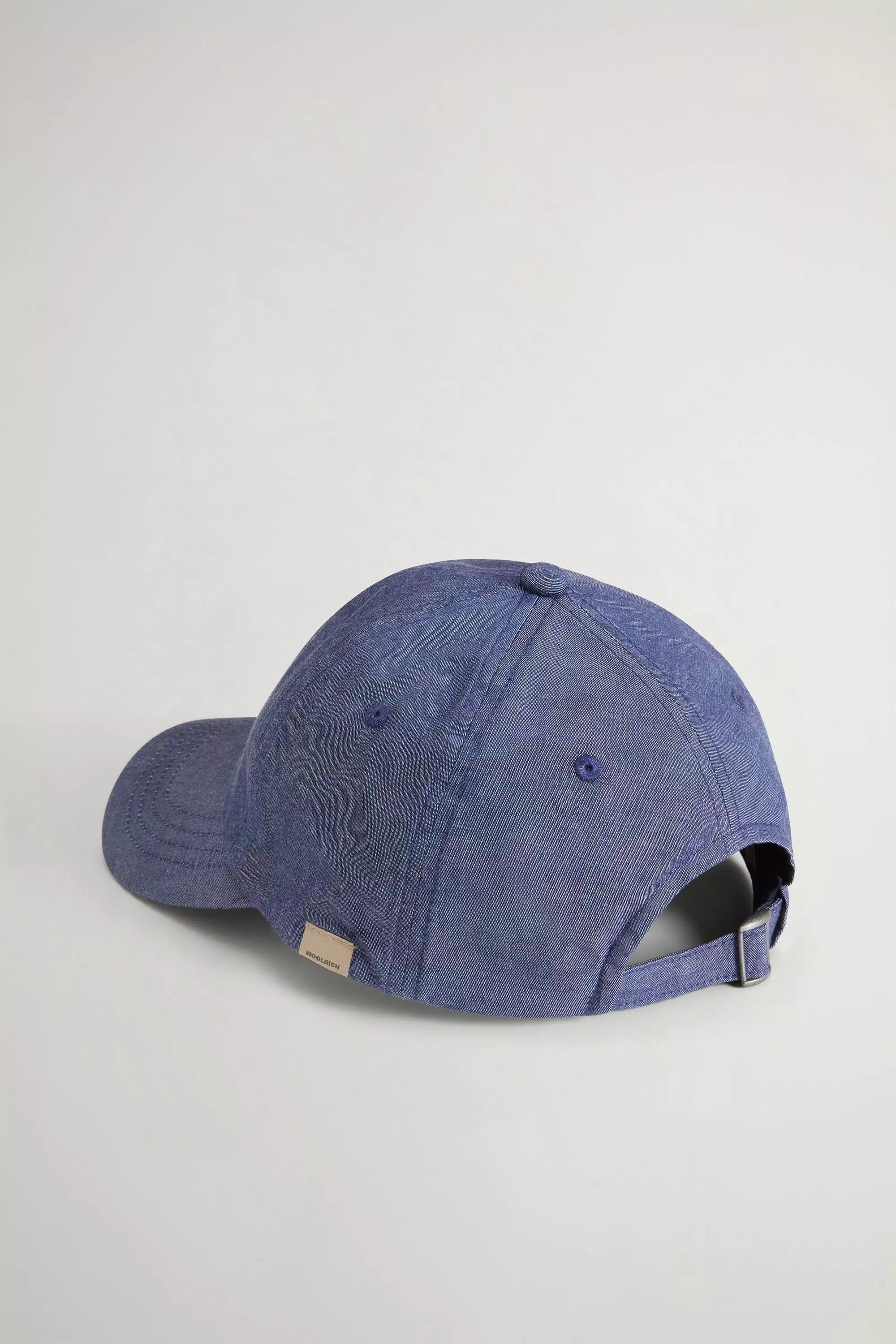 Baseball Cap in Cotton Denim - Medium Indigo