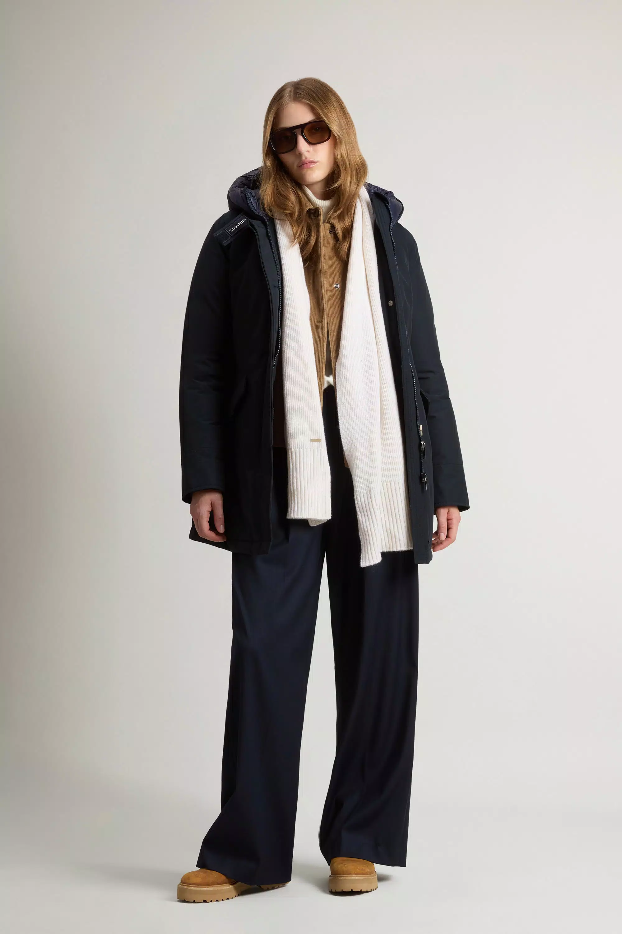 Arctic Parka in Ramar Cloth - Dark Navy